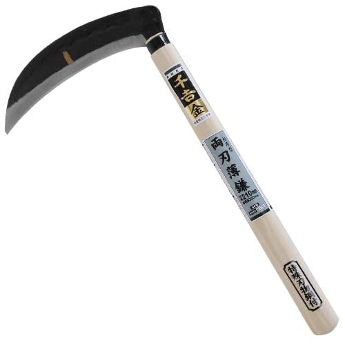 藤原産業 千吉 金 松原型薄鎌 210MM|ガーデニング・園芸用品|エクステリア・ガーデン