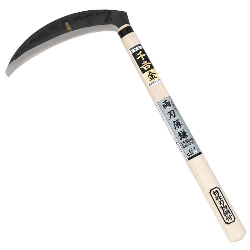 藤原産業 千吉 金 九州型薄鎌 180MM|ガーデニング・園芸用品|エクステリア・ガーデン
