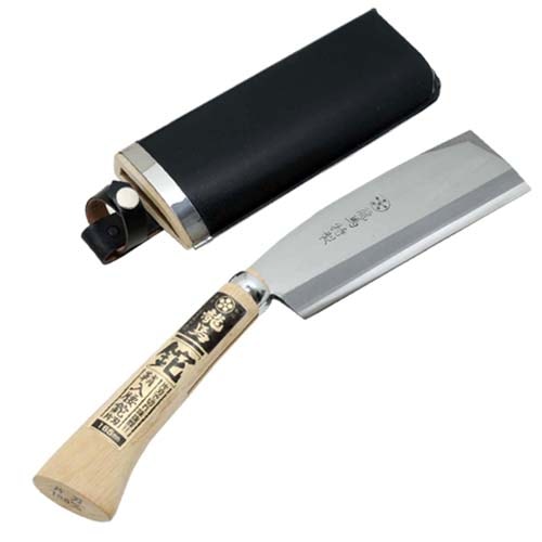 藤原産業 梅鉢龍馬 鞘入腰鉈        片刃 165MM|ガーデニング・園芸用品|エクステリア・ガーデン