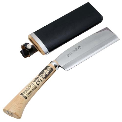 藤原産業 梅鉢龍馬 鞘入腰鉈        双刃 180MM|ガーデニング・園芸用品|エクステリア・ガーデン