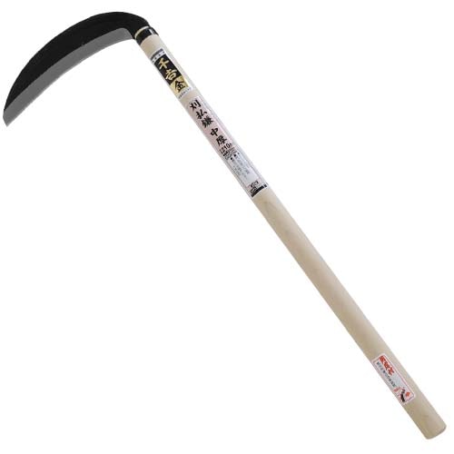 藤原産業 千吉 金 刈払鎌 中厚 角度付 210MM|ガーデニング・園芸用品|エクステリア・ガーデン