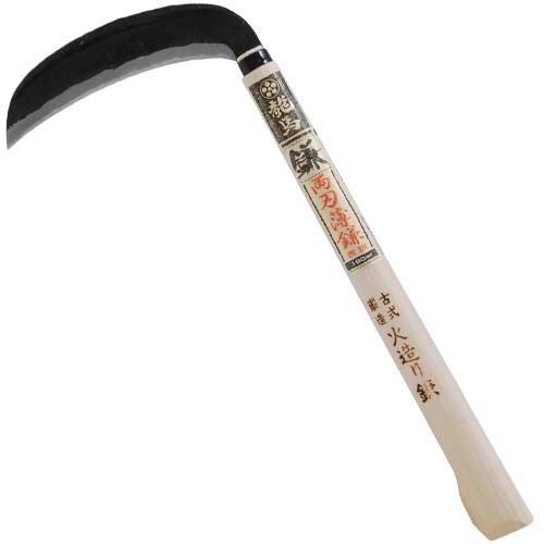 藤原産業 梅鉢龍馬 両刃薄鎌 表抜 180MM|ガーデニング・園芸用品|エクステリア・ガーデン