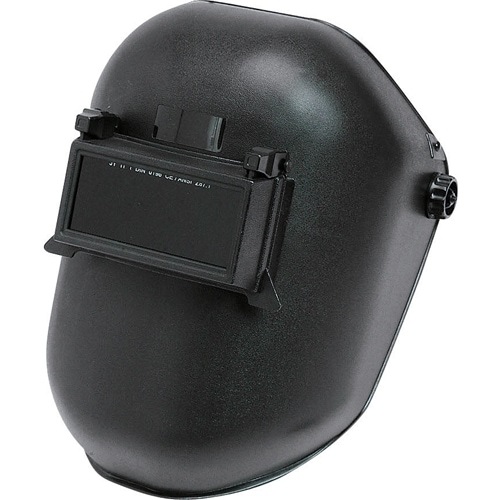藤原産業  溶接用ヘルメット面DIN ＃11レンズツキ|保護具|梱包・保安・補修用品