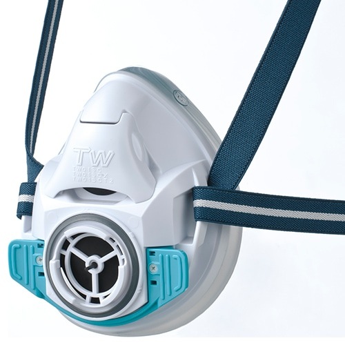 藤原産業 SK11 TW防じん・防毒マスク M-100-WH|保護具|梱包・保安・補修用品