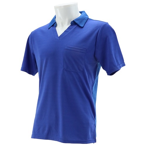 藤原産業 SK11 ONE UP ASSIST GOODS 冷感クールスキッパーポロシャツ 5050 BLU-LL|サポート用品|梱包・保安・補修用品