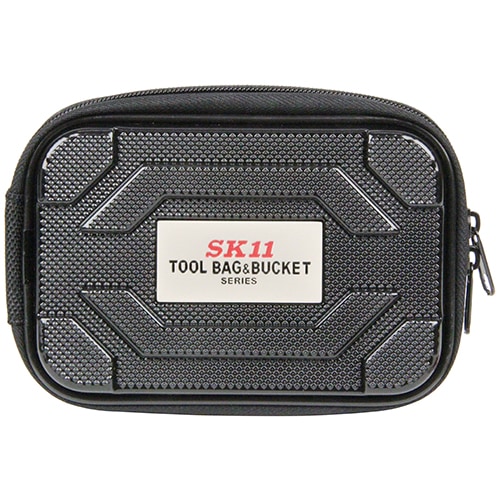 藤原産業 SK11 ABSツールポーチ ブラック STP-ABS BK|ツールポーチ|収納用品