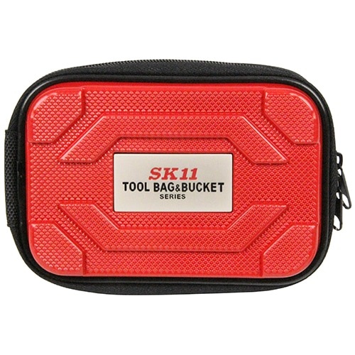 藤原産業 SK11 ABSツールポーチ レッド STP-ABS RD|ツールポーチ|収納用品
