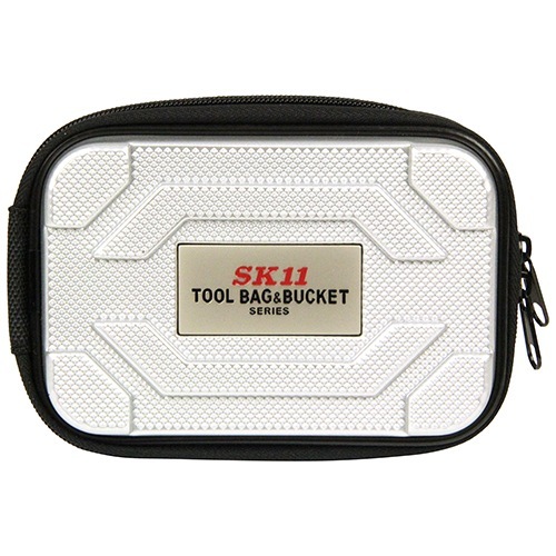 藤原産業 SK11 ABSツールポーチ シルバー STP-ABS SL|ツールポーチ|収納用品