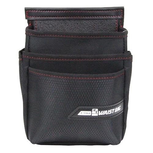 藤原産業 E-Value 腰袋3段 EBH-7チャクダツシキ|腰袋サック|収納用品