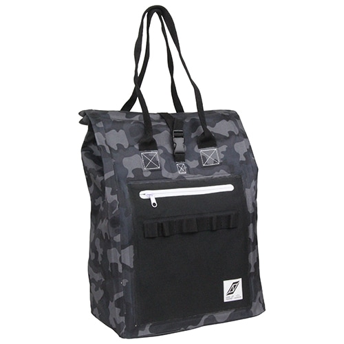 藤原産業 SK11 防水トートバッグ PVC SWP-TBメイサイグレー|ツールバッグ|収納用品