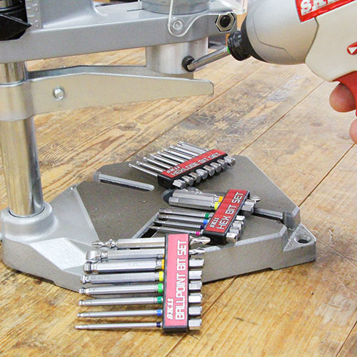 藤原産業 SK11 六角ビットセット8本組 BS-20N 8ﾎﾝｸﾐ 六角ビット7サイズ