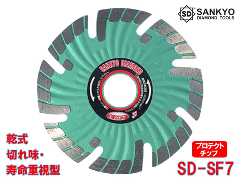 5枚買うと1枚付いてくる！SDカッターSプロテクト SD-SF7 外径180×刃厚