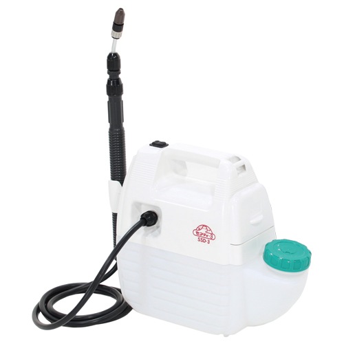 藤原産業 セフティ-3 電池式噴霧器 3L SSD-3 ミクロの噴霧粒子で、葉の