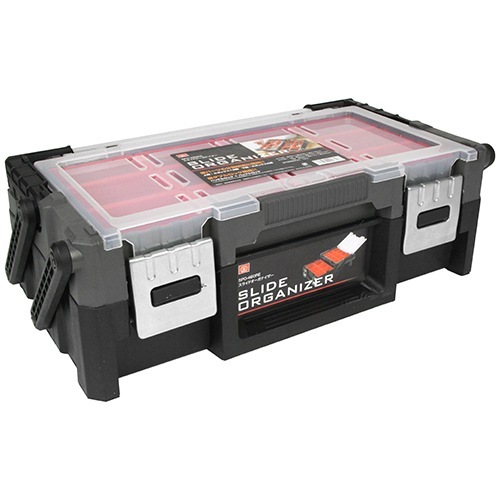 藤原産業 SK11 スライドオーガナイザー SPO-460RE パーツの分別収納に