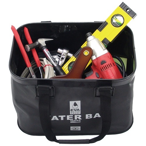 藤原産業 SK11 ウォーターバッグ 角 36CM0.65 簡易バケツとして、道具