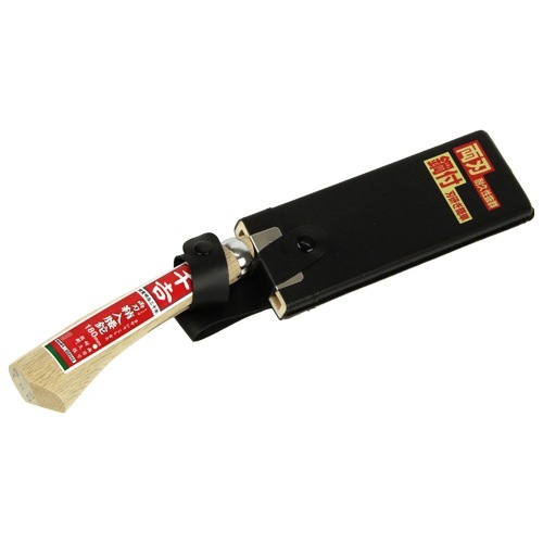 藤原産業 千吉 鞘入腰鉈 双刃 180MM 切れ味抜群の鋼付刃で枝打ち