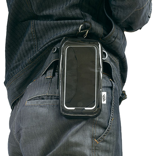藤原産業 SK11 スマホケース クリア SO-4 ワークから普段使いまで活躍