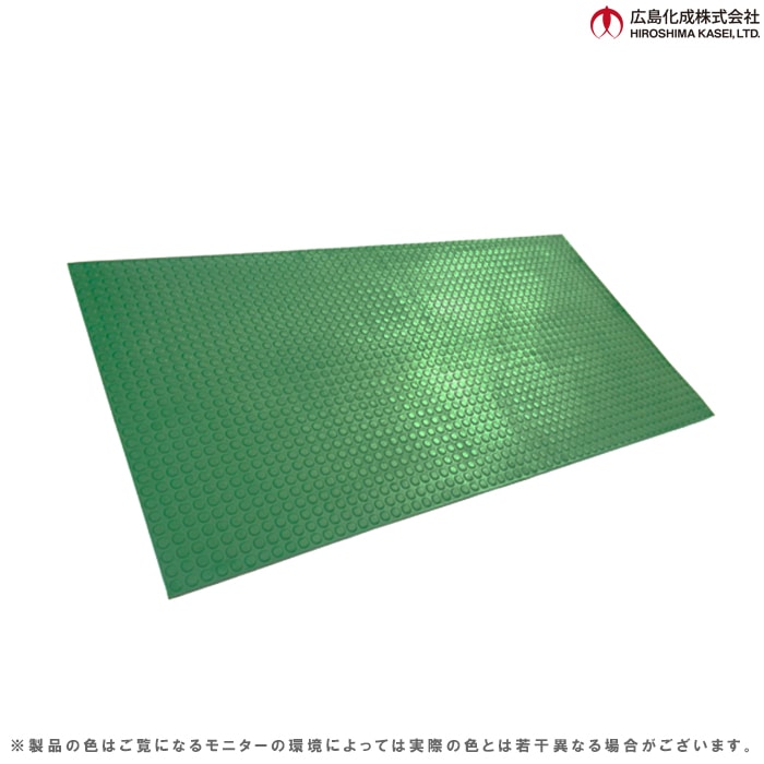 スパイクマット18mm グリーン/レンガ 幅1m×長さ2m×厚み18mm 耐スパイク