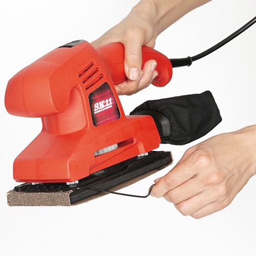 藤原産業 SK11 コード式オービタルサンダー SWS-200AC 木工仕上げの