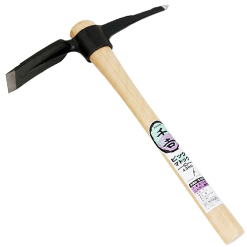 工芸品 ピック 藤原産業 千吉 ピックマトック 中 430G （藤原産業株式会社）建索ショップ
