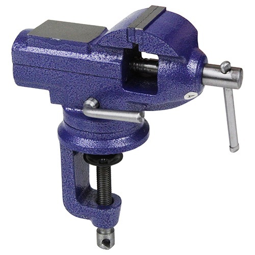 藤原産業 SK11 ベンチバイス 50mm V-5 鋳物製で重量があるため