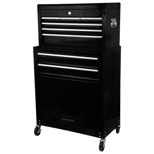 藤原産業 E-Value チェスト&キャビネット ETR108BK ツールやパーツを