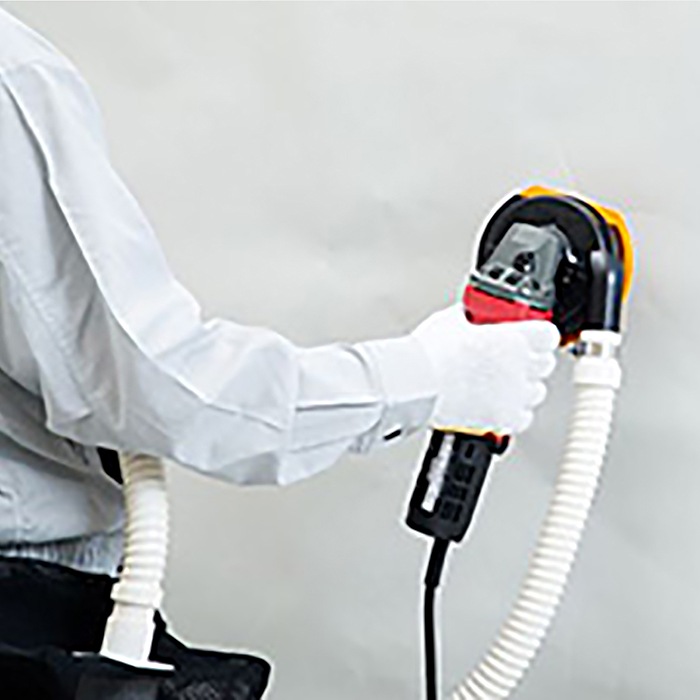 自吸式 集塵サンダー クリーンサンダーエスカルゴ S-100PM(D)/(T) 吸排