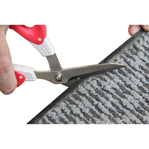 藤原産業 SK11 厚物布・カーペット切鋏 KS-210C 手がじゃまになり