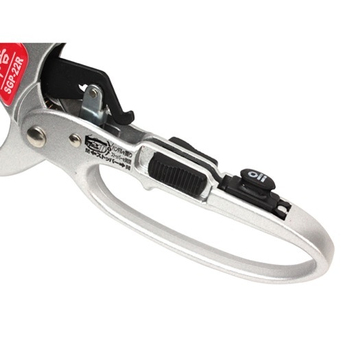 藤原産業 千吉 ラチェット式剪定鋏 SGP-22R ラチェット機能付きで剪定