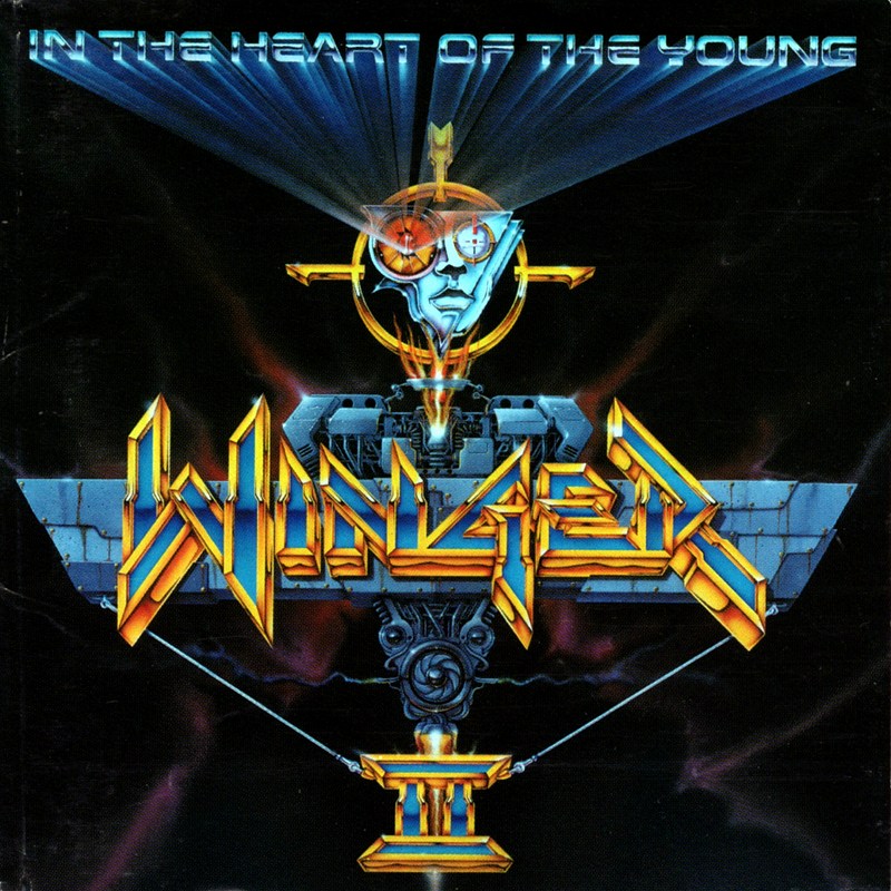 WINGER/IN THE HEART OF THE YOUNG ウィンガー 90年作 国内盤