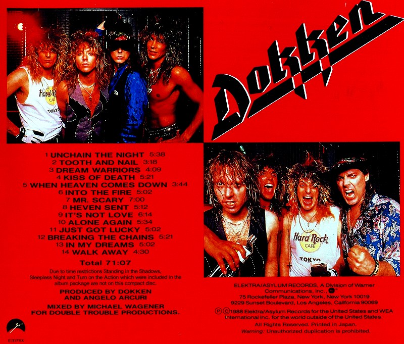 豪華で新しい 新品シールド!国内盤!DOKKEN/ BEAST FROM THE EAST - 洋楽
