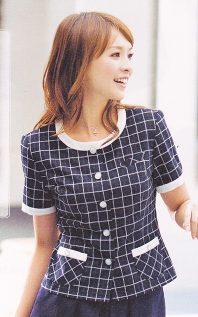 アンジョア(an JOIE) 事務服 制服 オーバーブラウス 26170 17号～19号