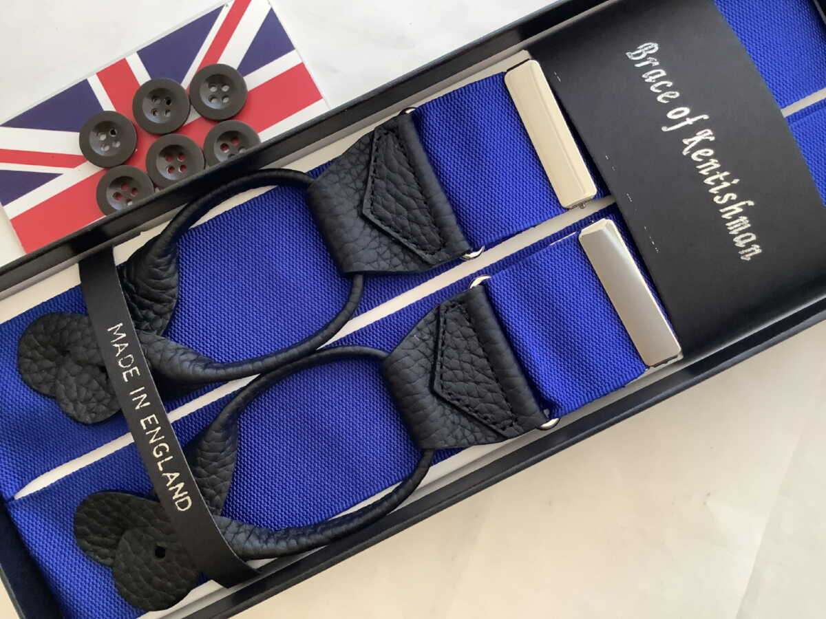 サスペンダー英国製007ボンドカジノロワイアル アルバートサーストン