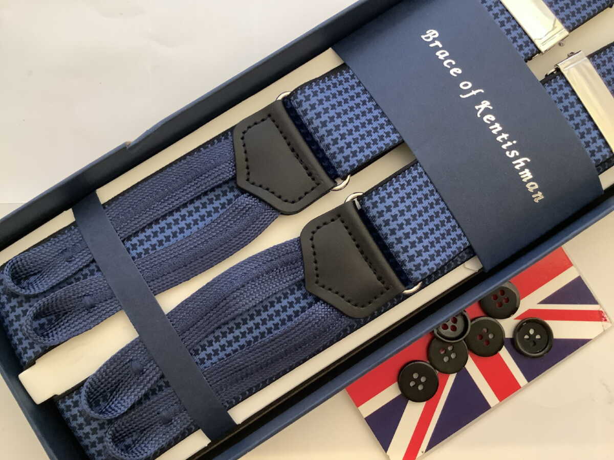新品・未使用】ポールステュアート サスペンダー ブレイシーズ 英国製