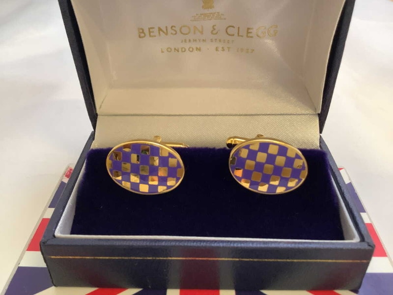 【まとめ買い用】BENSON & CLEGG カフリンクス×２組 ベンソン＆クレッグ｜Brace of Kentishman公式通販