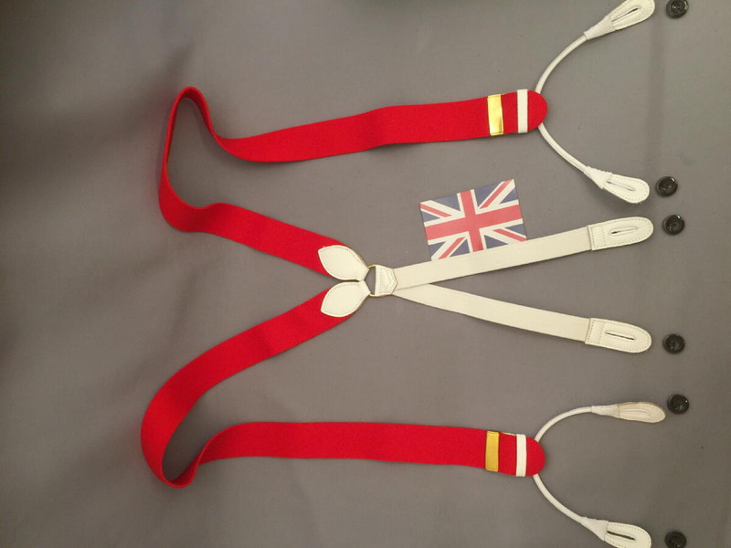 サスペンダー メンズ 紳士 英国製 手縫いアルバートサーストン