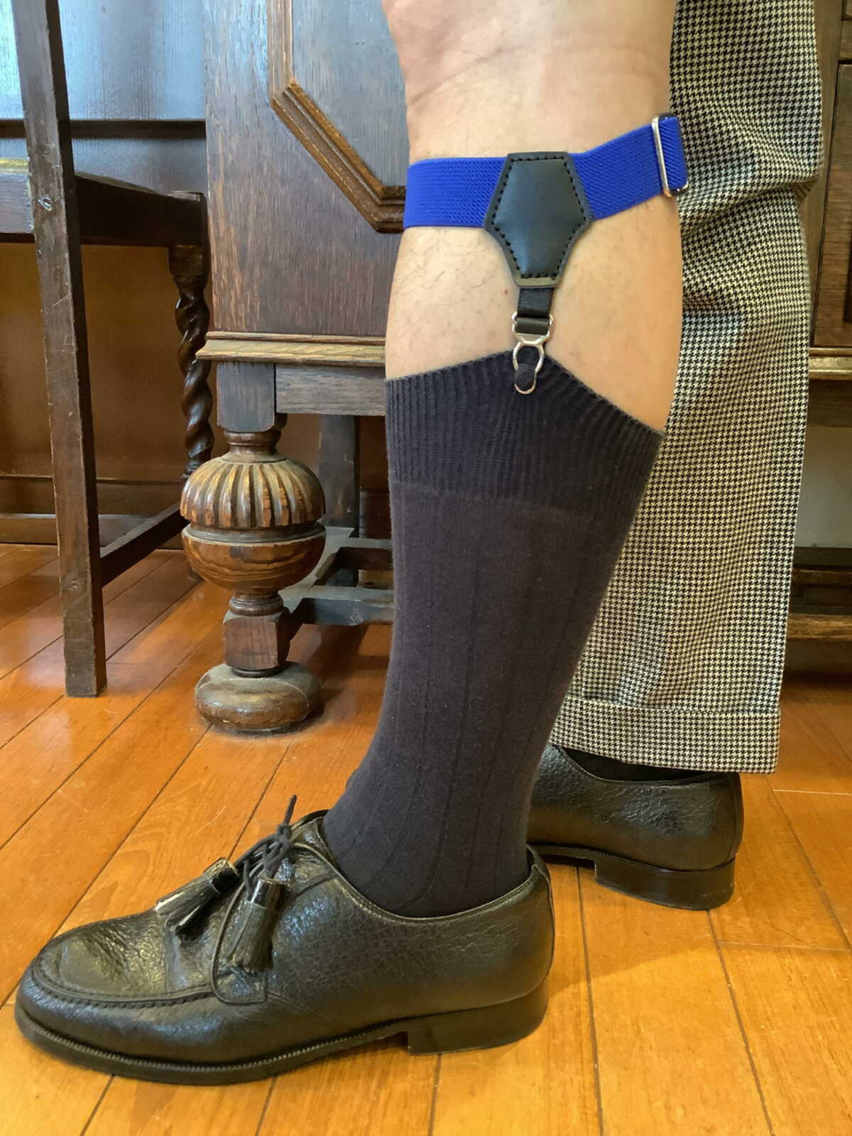 WグリップソックサスペンダーBrace of Kentishman謹製 ソック