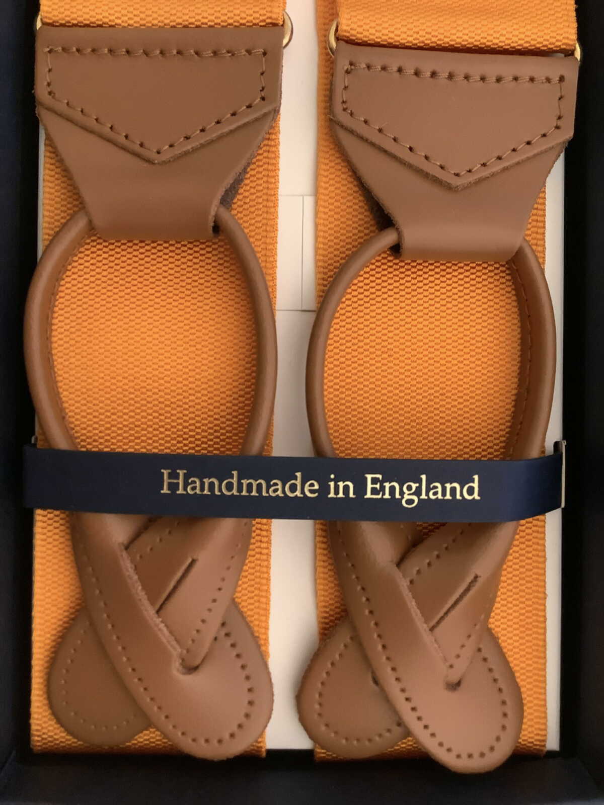 サスペンダー英国製 アルバートサーストン クラシックボタン留