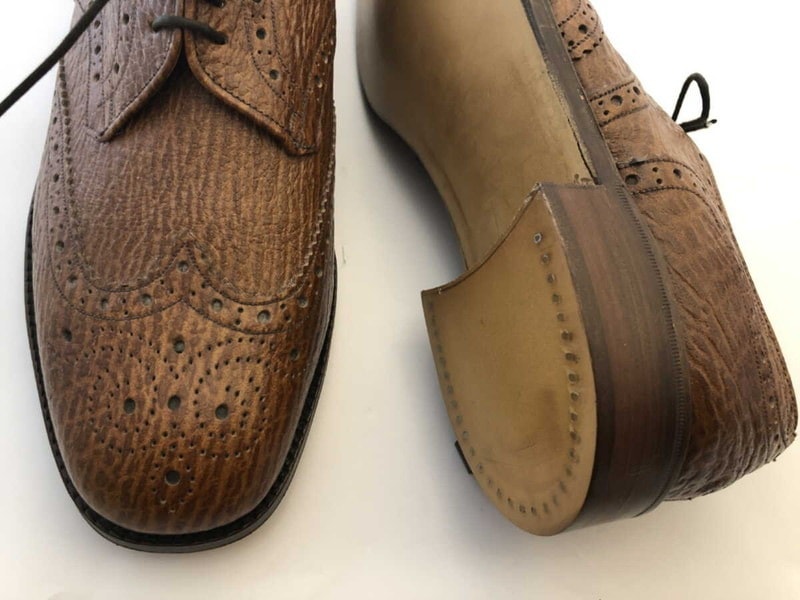 トリッカーズ　ビンテージ　Tricker''s ビジネスシューズ　セミブローク 英国靴ビンテージ'60年代トリッカーズ デッドストック S010｜Brace of