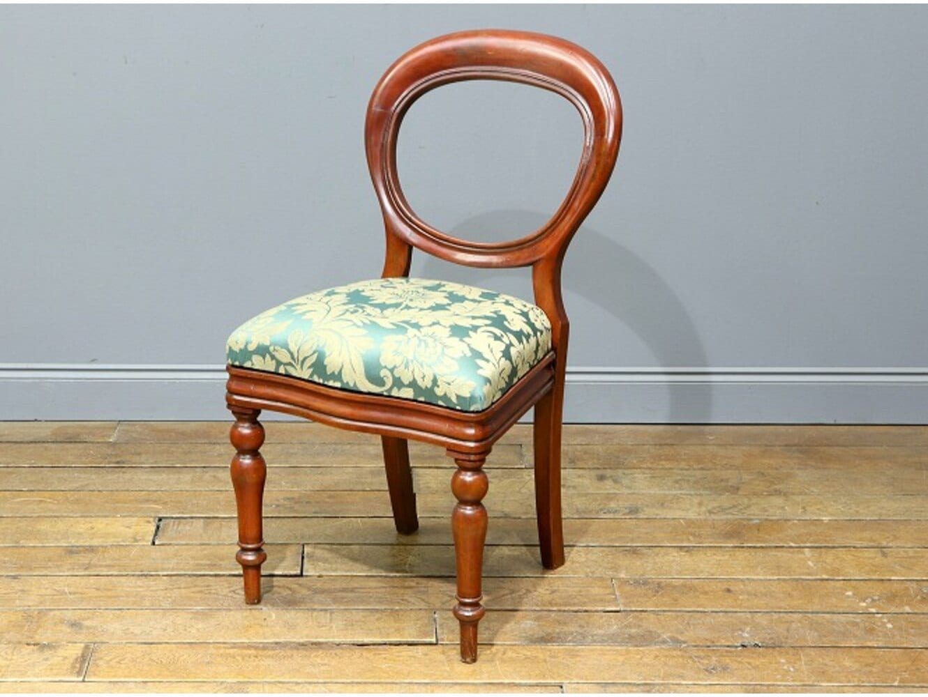 アンティーク 家具 バルーンバックチェア 椅子 1900年頃 英国 091A バルーンバックチェア | アンティーク家具,椅子・チェア