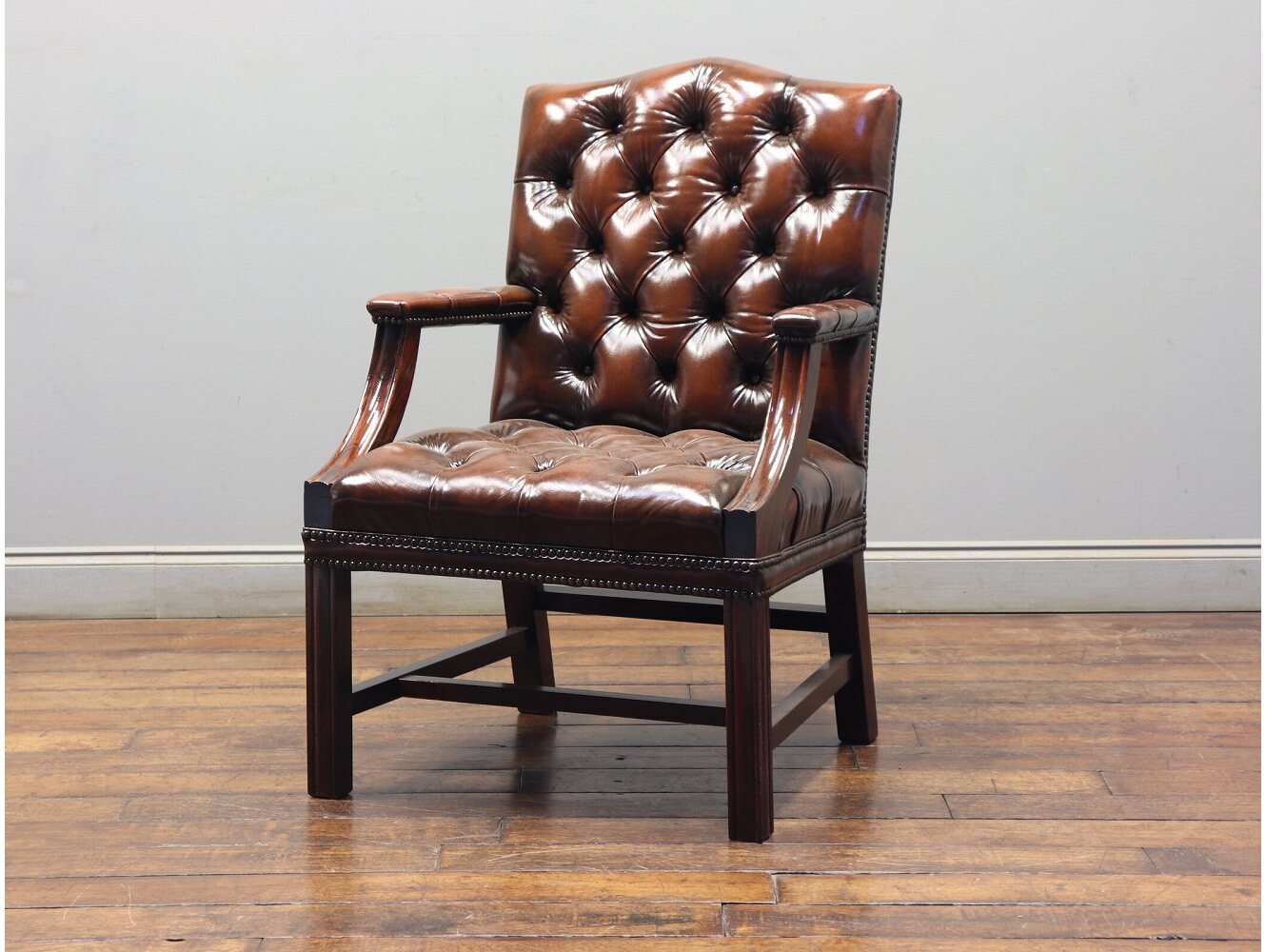 チェスターフィールドデスクチェア | アンティーク家具,椅子