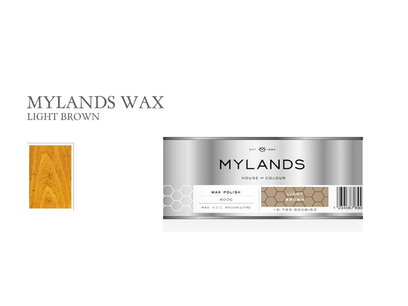 マイランズワックス400ｇ ライトブラウン MYLANDS Wax