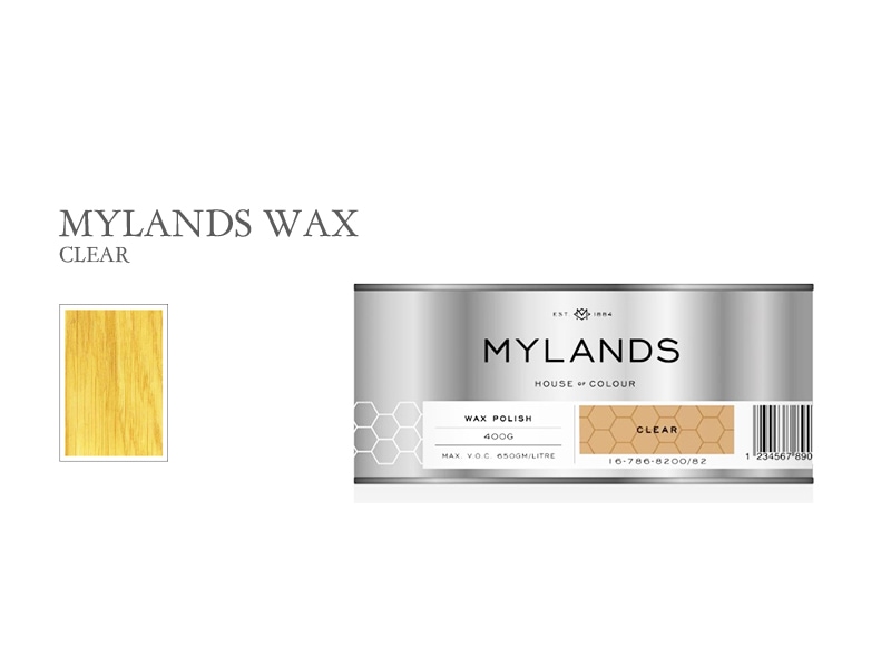 マイランズワックス400ｇ クリア MYLANDS Wax