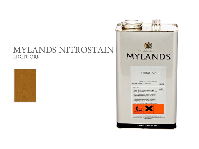 ナイトロステイン ライトオーク 5L MYLANDS Nitro Stain