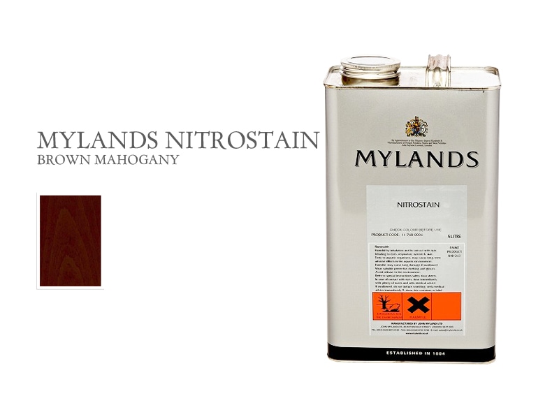 ナイトロステイン ブラウンマホガニー 5L MYLANDS Nitro Stain