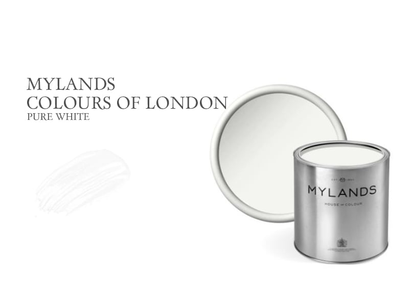 マイランズカラーズオブロンドン ピュアホワイト 2.5L Mylands Colours of London