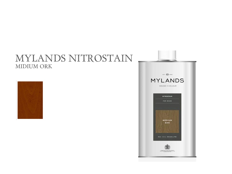 マイランズ ナイトロステイン ミディアムオーク 250ml MYLANDS Nitrostain
