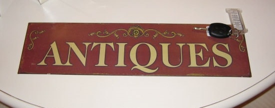 アンティークサイン