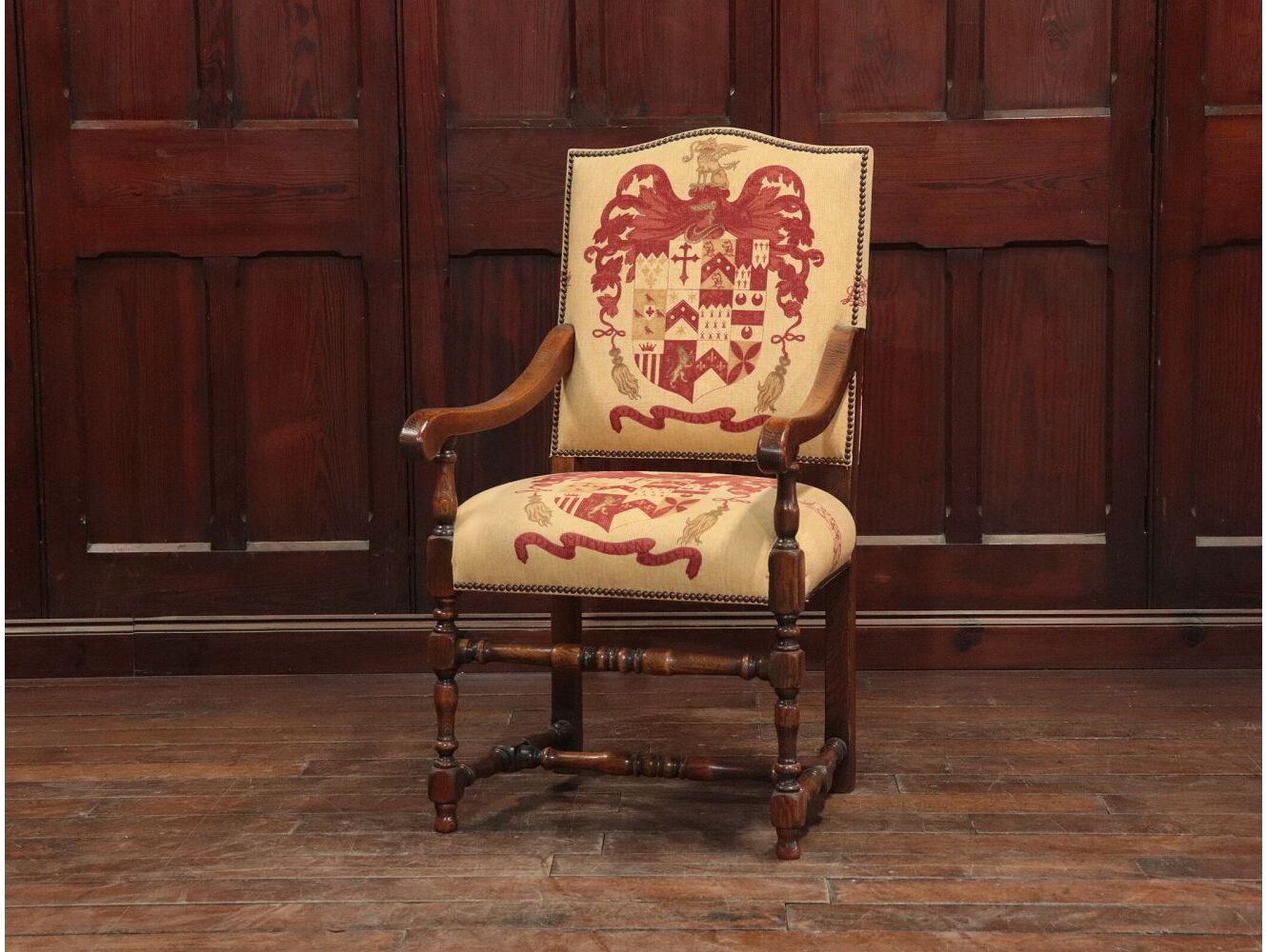 ハンプトンアームチェア ROYAL OAK