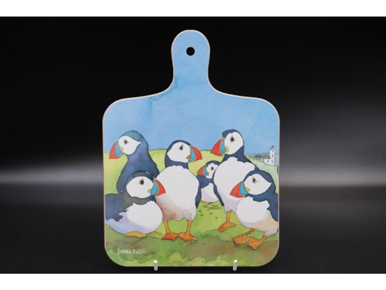 Playful Puffins ミニチョッピングボード